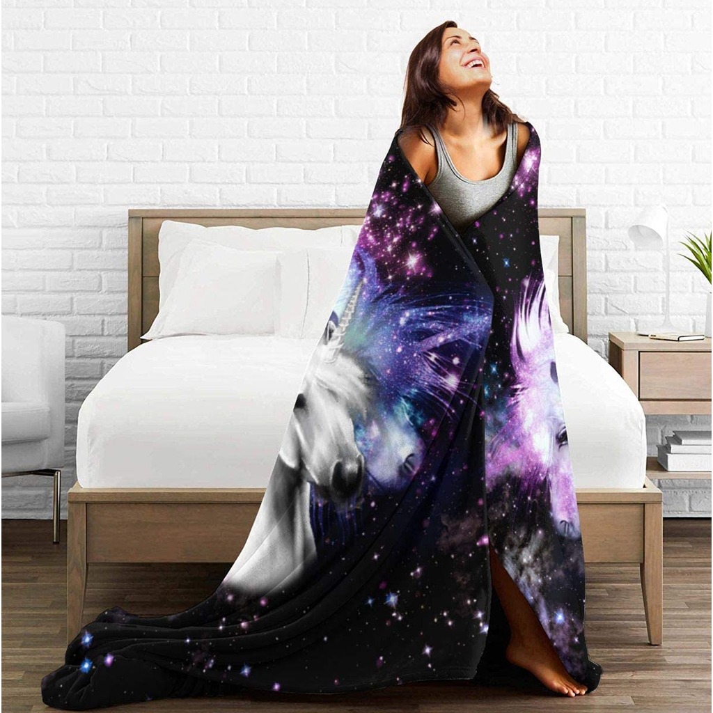 durable-unicorn-themed-blankets-for-adult-beds